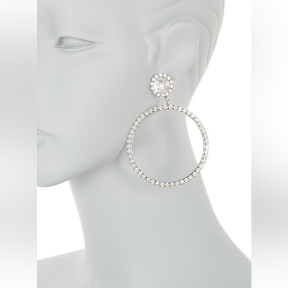 New KATE SPADE clear cubic zirconia door knock earrings - Picture 2 of 2